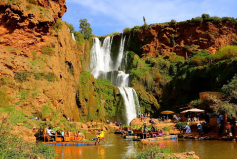 Full-Day Tour to Ouzoud Waterfalls with Boat Trip